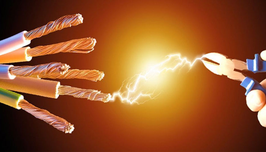 IEC 332-3 Yangın Koşullarında Demetli Teller veya Kablolar Üzerinde Test