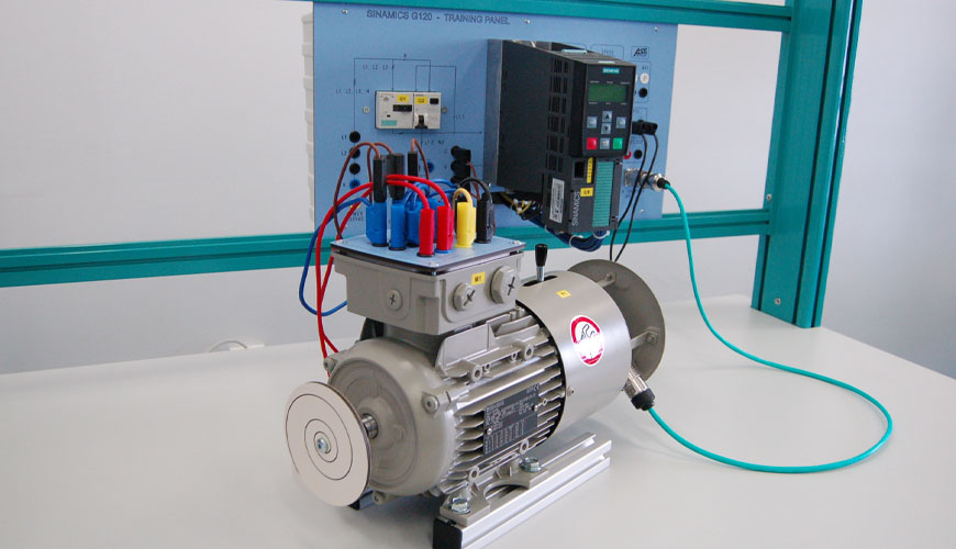 IEC 60034-30-1 Rotacijski električni stroji, del 30-1: Standardni preskus za razrede učinkovitosti izmeničnih motorjev, ki se poganjajo iz omrežja