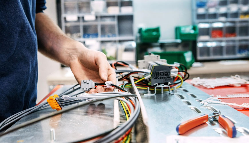 IEC 60092-360 Gemilerdeki Elektrik Tesisatları, Bölüm 360: Güç, Kontrol, Enstrümantasyon ve Telekomünikasyon Kabloları için Standart Test