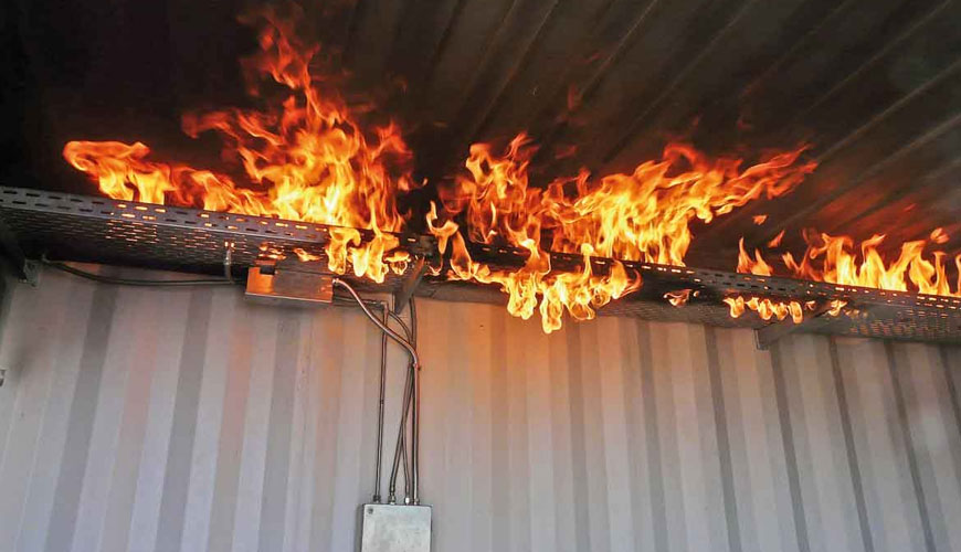 IEC 60331-21 Tests for Electrical Cables in Fire Conditions, Part 21: Standard Test for Cables with Rated Voltage Up to 0,6-1,0 kV and Included