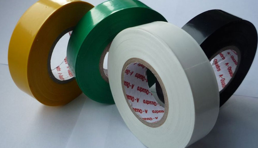 IEC 60454-3-1 Elektrik Amaçlı Basınca Duyarlı Yapışkan Bantlar, Basınca Duyarlı Yapışkanlı PVC Film Bantlar için Standart Test