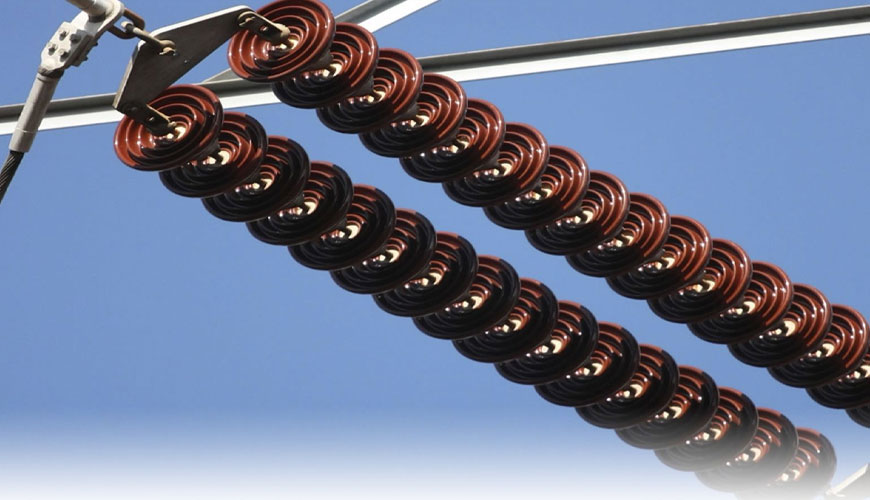 IEC 60507 AC Sistemlerde Kullanılacak Yüksek Voltajlı Seramik ve Cam İzolatörler Üzerinde Yapay Kirlilik Testleri