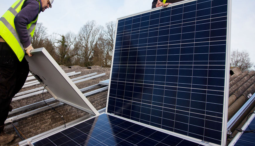 IEC 61730-2 Fotovoltaik (PV) Modül Güvenlik Kalifikasyonu, Bölüm 2: Test Gereksinimleri için Standart Test