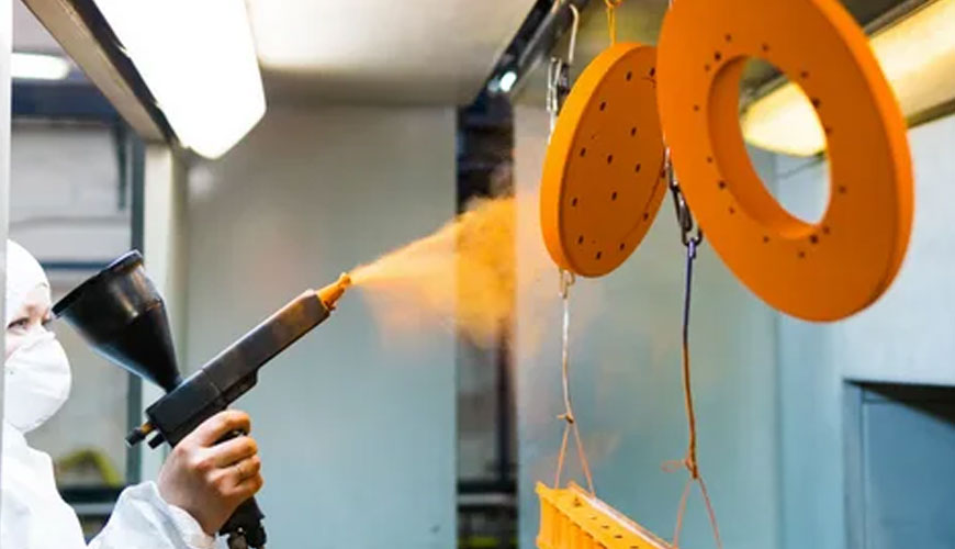 IEC EN 50050-1 Elektrostatik Elde Tutulan Püskürtme Ekipmanı - Güvenlik Gereksinimleri - Bölüm 1: Tutuşabilir Sıvı Kaplama Malzemeleri için Elde Kullanılan Püskürtme Ekipmanı