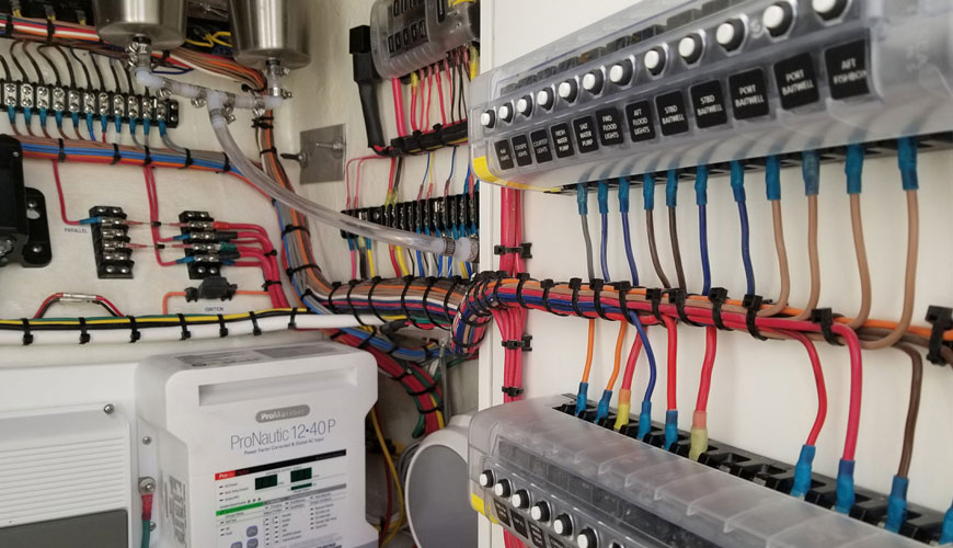 IEC EN 60092-352 Gemilerde Elektrik Tesisatı - Elektrik Kablolarının Seçimi ve Montajı
