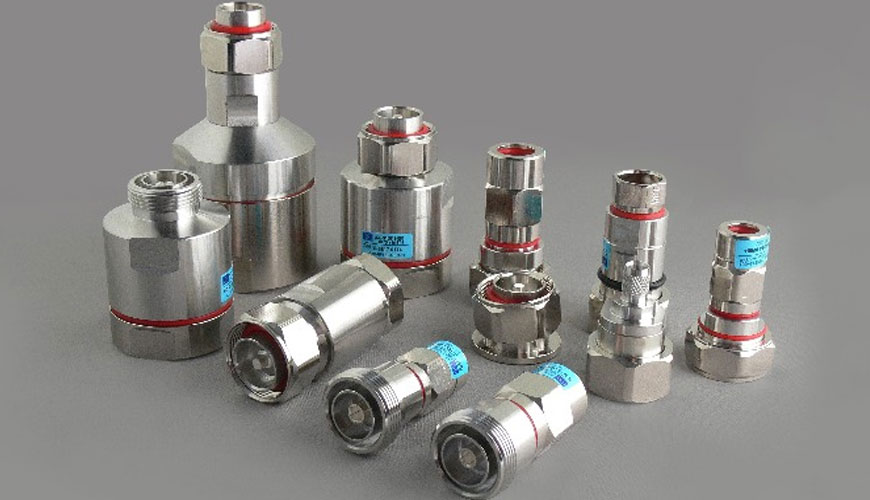 IEC EN 60169-15 Radyo Frekansı Konnektörleri - Vidalı Kuplajlı 4,13 MM Dış İletken İç Çapına Sahip RF Koaksiyel Konnektörler