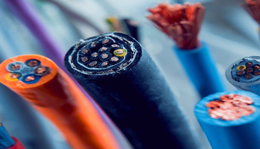 IEC EN 60229 Elektrik Kabloları, Özel bir Koruyucu İşleve Sahip Ekstrüde Edilmiş Dış Kılıflar Üzerinde Testler