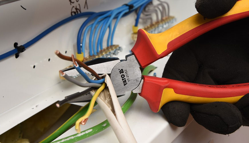 IEC/EN 60259 Muhafazalar Tarafından Sağlanan Koruma Dereceleri (IP Kodu) Test Standardı