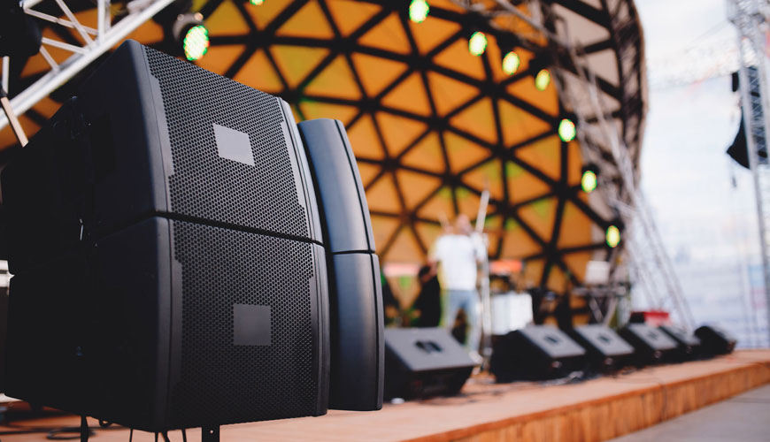 IEC EN 60268-1 Ses Sistemi Ekipmanları için Test