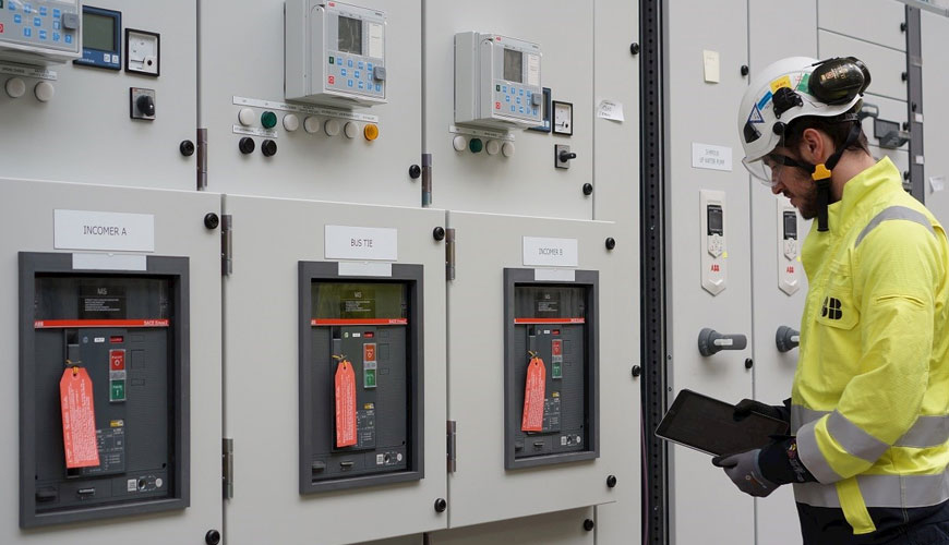 IEC EN 60297-3-100 Elektronik Ekipman için Mekanik Yapılar - 482,6 mm (19 inç) Serisinin Mekanik Yapılarının Boyutları - Bölüm 3-100: Ön Panellerin - Alt Rafların - Şasinin - Rafların ve Dolapların Temel Boyutları için Test