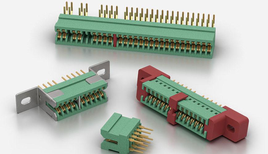 IEC EN 60603-4 Konektorji za uporabo s tiskanimi ploščami - 4. del: Razdeljeni konektorji za tiskane plošče z razmikom kontaktov v središčih 1,91 mm (0,075 palca)
