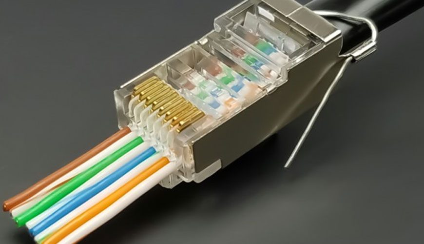 IEC EN 60603-7-4 Elektronik Ekipman için Konektörler - Bölüm 7-4: Veri aktarımları için 8 Yollu - Korumasız - Serbest ve Sabit Konektörler için Ayrıntılı Spesifikasyon