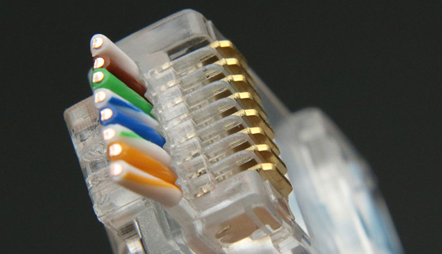 IEC EN 60603-7 Elektronik Ekipman için Konektörler - Bölüm 7: 8 Yollu - Korumasız - Serbest ve Sabit Konektörler için Ayrıntılı Şartname