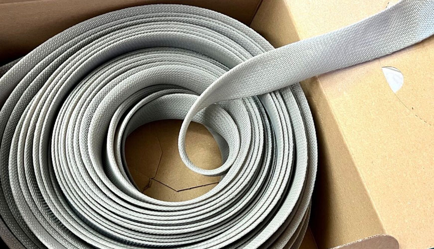 IEC EN 60684-3-320 Esnek Yalıtımlı Manşon - Polietilen Tereftalat Tekstil Manşon - Hafif Emprenyeli