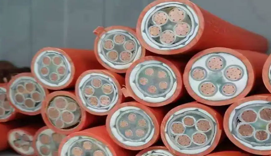 IEC EN 60702-1 Anma Gerilimi 750 Voltu Aşmayan Mineral Yalıtımlı Kablolar ve Uçları için Test