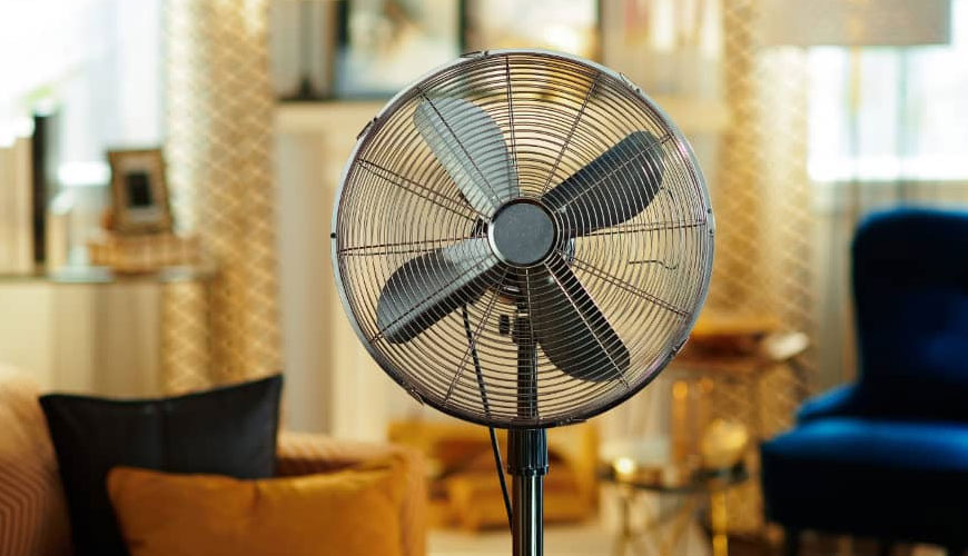 IEC EN 60704-2-7 Ev ve Benzeri Elektrikli Cihazlar - Havadaki Akustik Gürültünün Belirlenmesi için Deney Kodu - Bölüm 2-7: Fanlar için Özel Gereklilikler