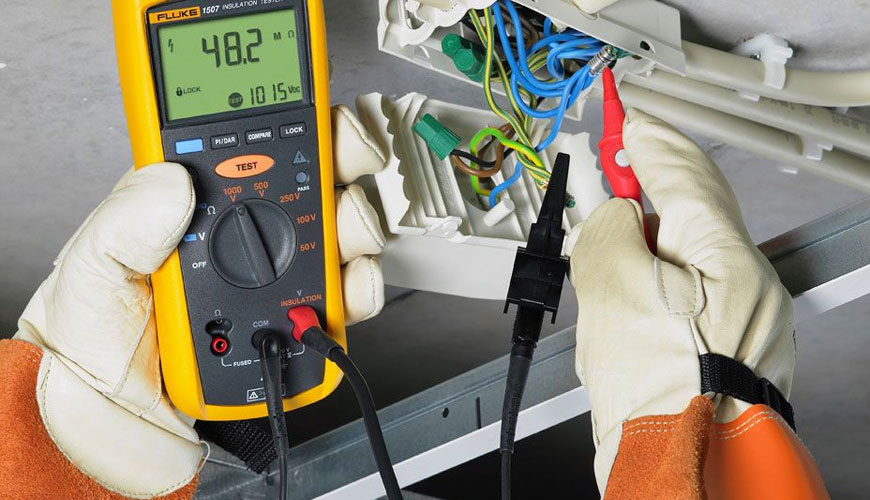 Làm việc trực tiếp theo tiêu chuẩn IEC EN 61112 - Phương pháp thử tiêu chuẩn cho màng cách điện