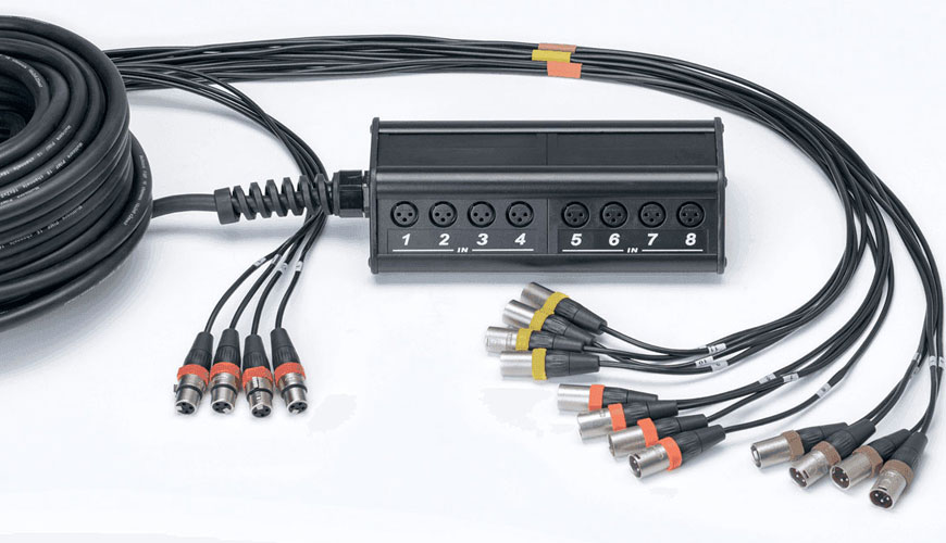 IEC EN 61156-6 Dijital İletişim için Çok Damarlı ve Simetrik Çift-Dörtlü Kablolar - Bölüm 6: Çalışma Alanı Kablo Tesisatı - Kesitsel Şartname