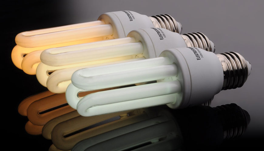 IEC EN 61195 Çift Başlıklı Floresan Lambalar - Güvenlik Özellikleri için Standart Test