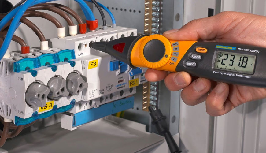 IEC EN 61243-3 Voltage Detectors - Standard Test for Two-Pole Low Voltage Type