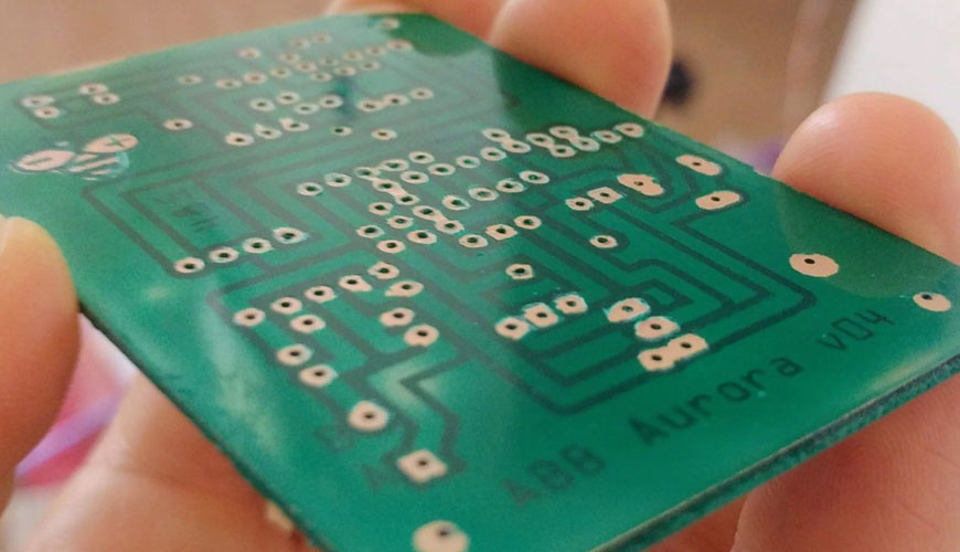 IEC EN 61249-8-5 Kalıcı Lehim Maskesi ve Esnek Kaplama Malzemelerinin Nitelikleri ve Performans Özellikleri Testi