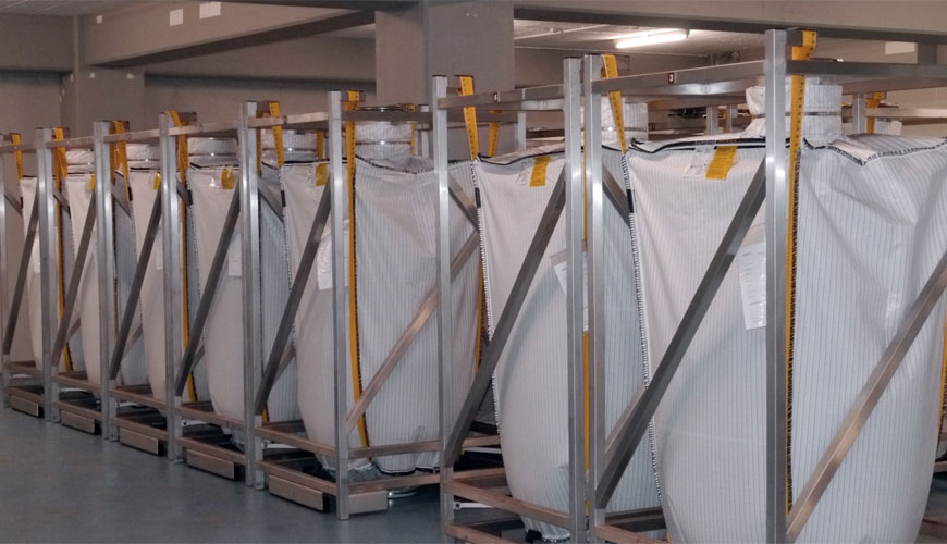 IEC/EN 61340-4-4 Elektrostatik - Bölüm 4-4: Esnek Orta Boy Dökme Konteynerlerin (FIBC) Elektrostatik Sınıflandırması