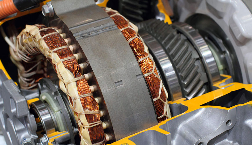 IEC EN 61377-1 Demiryolu Taşıtları İnverter Beslemeli Alternatif Akım Motorları İçin Test