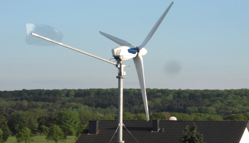 IEC EN 61400-2 Wind Turbines - Part 2: Standard Test Method for Small Wind Turbines