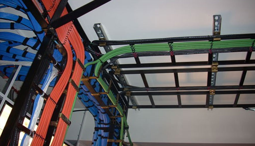 IEC EN 61537 Urejanje kablov – ​​Standardni test za sisteme kabelskih palic in sisteme kabelskih lestev