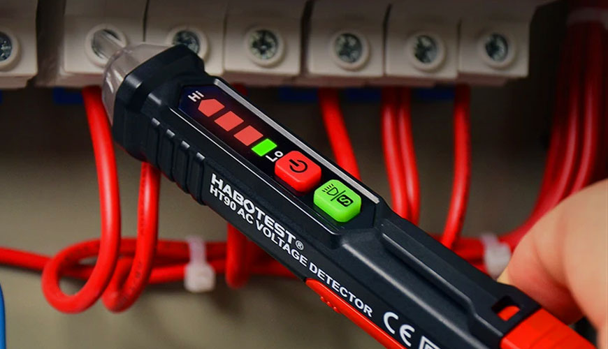 IEC EN 61557-17 1000 V AC ve 1500 V DC Arası Alçak Gerilim Sistemlerinde Elektrik Güvenliği İçin Temassız AC Voltaj Göstergelerinin Testi