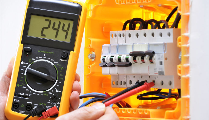 IEC EN 61557-3 Loop Impedance Test for Electrical Safety in Low Voltage Systems Between 1000 V AC and 1500 V DC