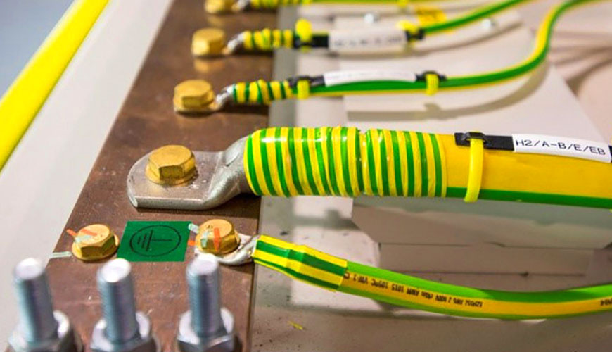 IEC EN 61557-4 1000 V AC ve 1500 V DC Arası Alçak Gerilim Sistemlerinde Elektrik Güvenliği İçin Toprak Bağlantısı Direnci ve Eş Potansiyel Bağlantı Testi