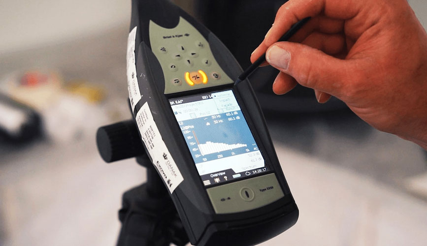 Thử nghiệm tiêu chuẩn IEC EN 61672-1 cho máy đo mức âm thanh điện âm