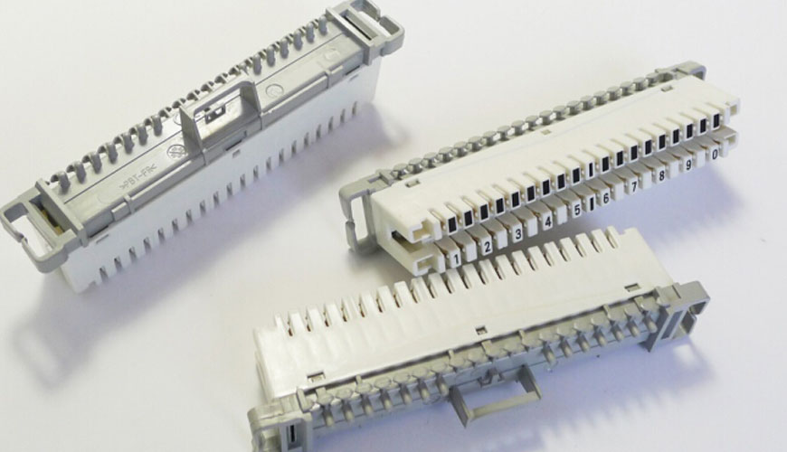 IEC EN 61754-3 Vmesniki konektorjev z optičnimi vlakni - standardni preskus za družino konektorjev tipa LSA