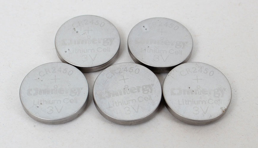 IEC EN 61960-4 Pin thứ cấp chứa chất điện phân kiềm hoặc không axit khác - Phần 4: Thử nghiệm tiêu chuẩn cho pin lithium thứ cấp dạng đồng xu
