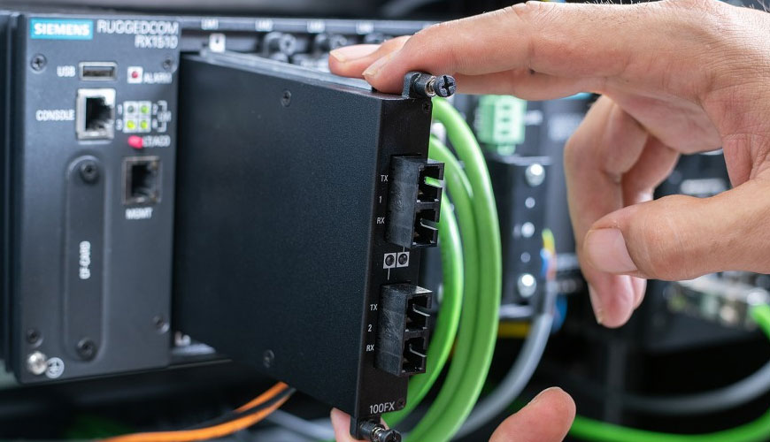 IEC EN 62439-2 Endüstriyel İletişim Ağları - Ortam Yedeklilik Protokolü (MRP) için Test