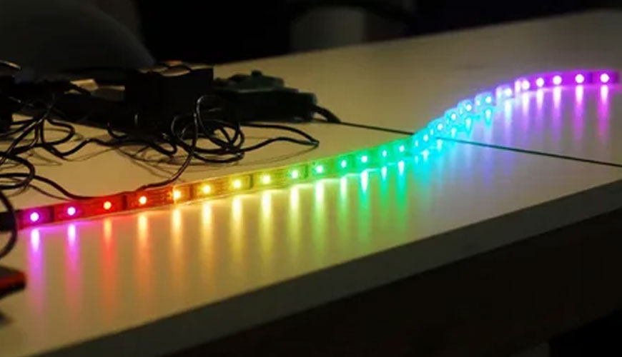 IEC EN 62595-2-3 Ekran Aydınlatma Ünitesi - Bölüm 2-3: LED Ön Işık Ünitesi için Elektro-Optik Ölçüm Yöntemleri