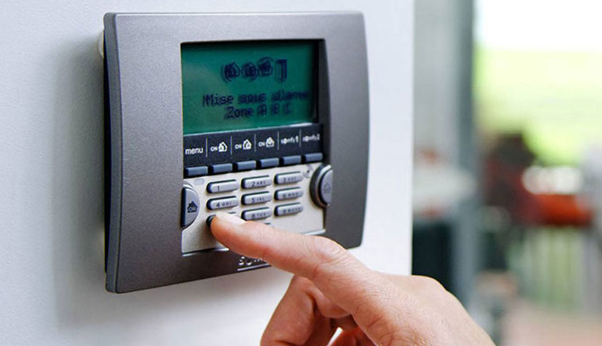 IEC EN 62642-3 Alarm Sistemleri - İzinsiz Giriş ve Alıkoyma Sistemleri - Bölüm 3: Kontrol ve Gösterge Teçhizatı için Standart Test Yöntemi