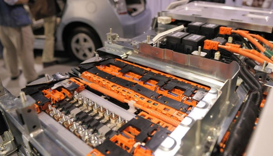 IEC EN 62660-2 Test za sekundarne litij-ionske baterije za pogon električnih cestnih vozil