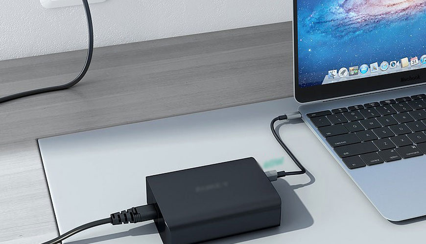 IEC EN 62680-1-2 Veri ve Güç için Evrensel Seri Veri Yolu Arayüzleri - Bölüm 1-2: Ortak Bileşenler - USB Güç Dağıtımı Özelliği Testi