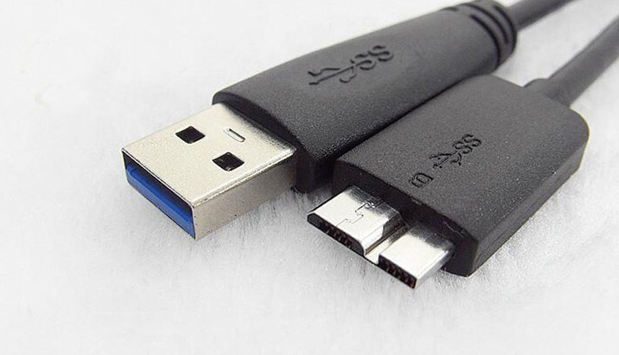 IEC EN 62680-2-2 Veri ve Güç için Evrensel Seri Veri Yolu Arabirimleri - Bölüm 2-2: Mikro USB Kabloları ve Konnektörler Spesifikasyonu