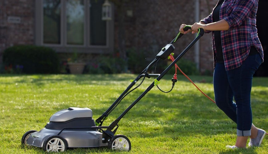 IEC EN 62841-1 Elektrik Motoruyla Çalışan El Aletleri , Çim ve Bahçe Makineleri  için Test