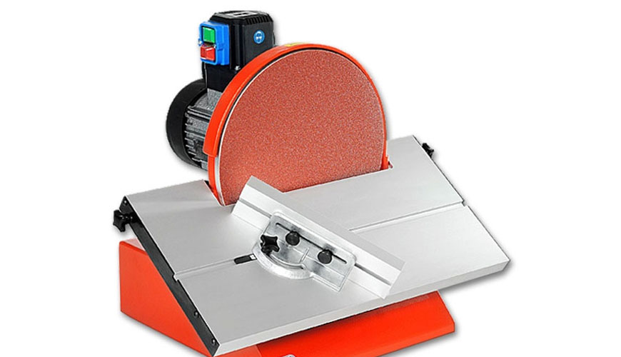 IEC EN 62841-2-3 Elektrik Motoruyla Çalışan El Aletleri , Disk Tipi Parlatıcılar, Zımparalar için Test