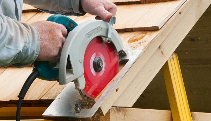 IEC EN 6284131 Electric Powered Hand Tools Test for Portable Table Saws