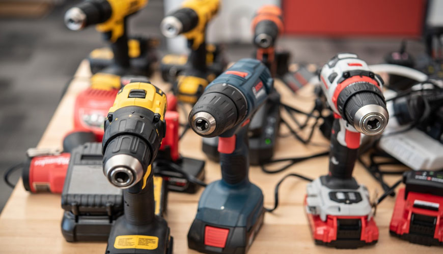 IEC EN 62841-3-13 Elektrik Motoruyla Çalışan El Aletleri - Taşınabilir Matkaplar için Test