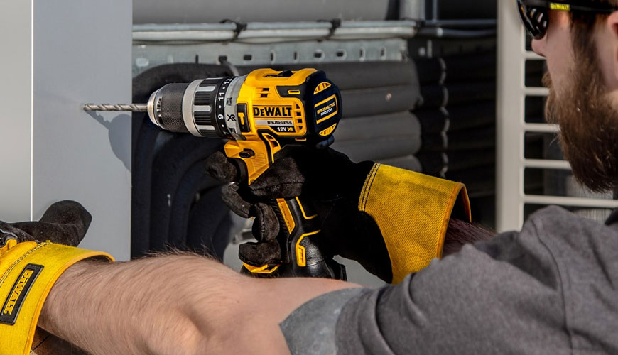 IEC EN 62841-3-6 Elektrik Motorlu El Aletleri - Sıvı Sistemli Taşınabilir Elmas Matkaplar için Test