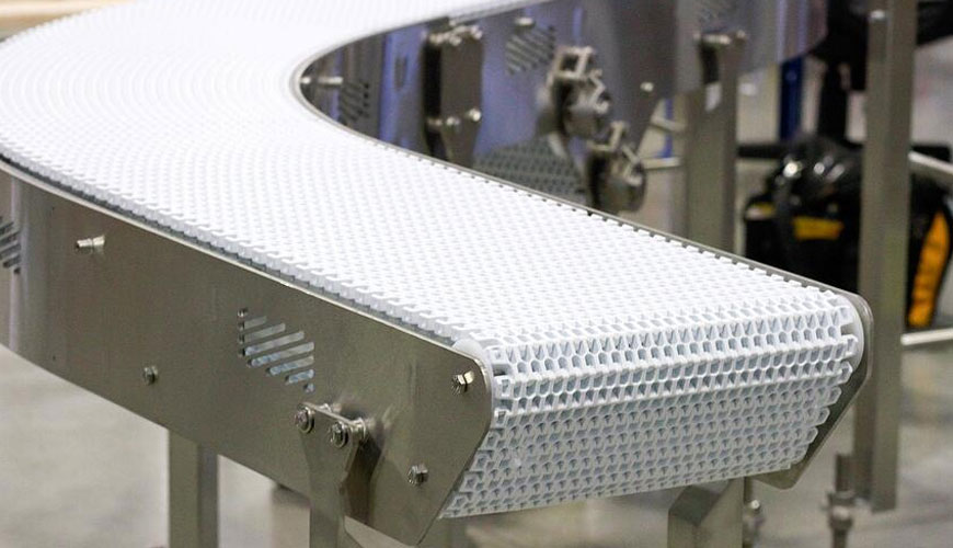 ISO 10247 Konveyör Bantlar, Kapakların Özellikleri, Sınıflandırma Test Yöntemi