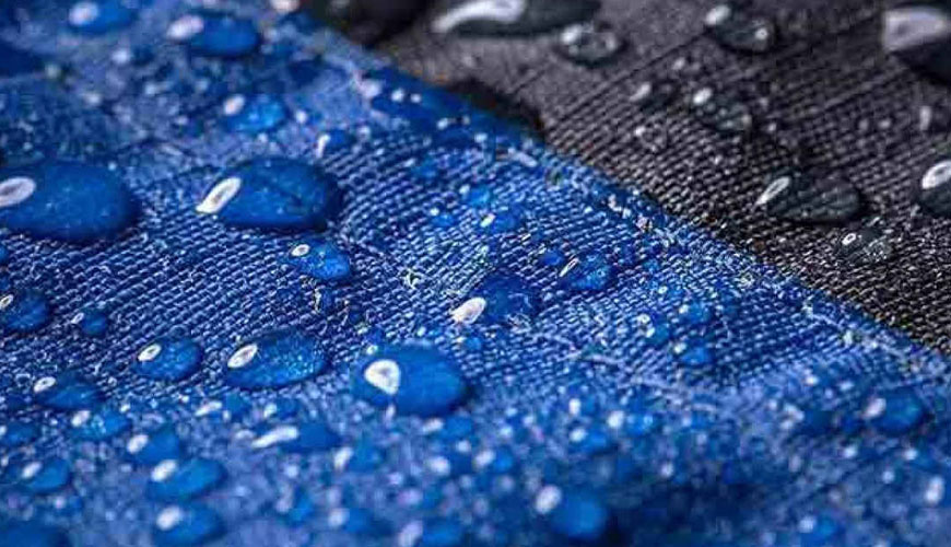 ISO 105-E01 Tekstil, Preskusi barvne obstojnosti, del E01: Obstojnost barve na vodo