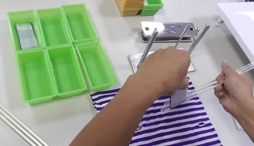 ISO 105-E04 Tekstil Renk Haslığı Testleri, Bölüm E04: Terlemeye Karşı Renk Haslığı