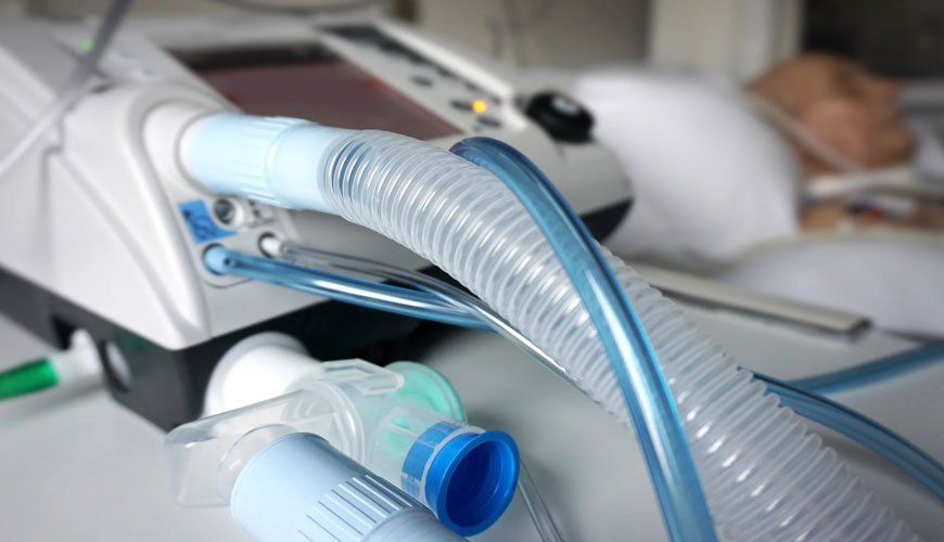 ISO 10651-5 Pljučni ventilatorji za medicinsko uporabo, 5. del: Standardni test za plinske aparate za oživljanje v sili